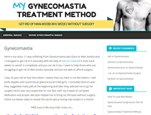 Tablet Screenshot of howtogetridofgyno.com